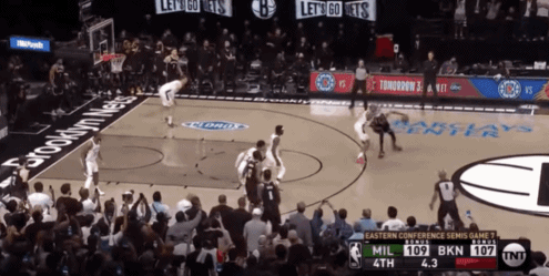 3年前的今天：决胜局杜兰特53分钟砍下48+9+6 篮网队在加时赛中输给了雄鹿队 无缘东部决赛 