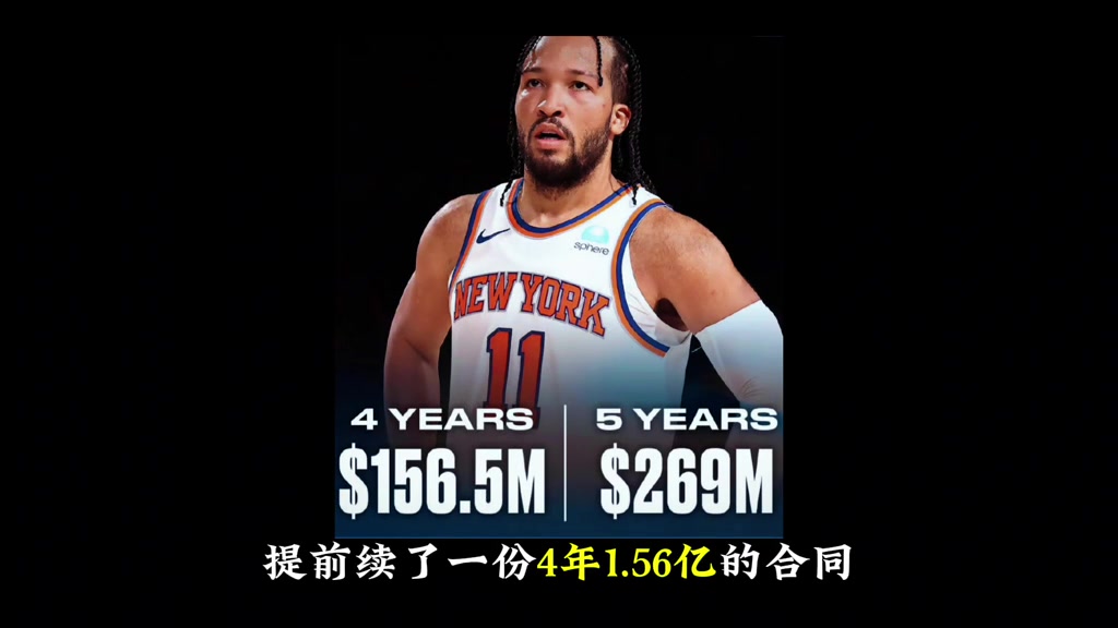 苏群谈布伦森少拿1亿多续约：表明他为了夺冠愿意做任何事