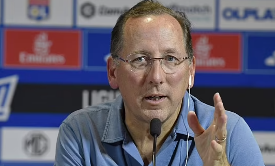 里昂俱乐部主席:我们一定不会降级 英超体系惩罚方式更合理